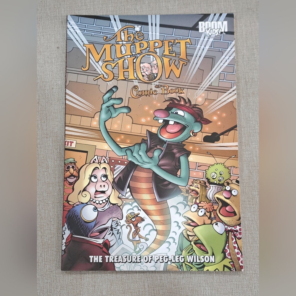 The Muppet Show Comic Book The Treasure Of Peg-Leg Wilson Graphic Novel- NEW
